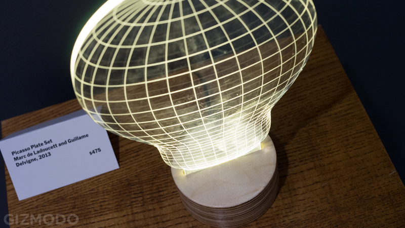 Illustration for article titled Trade In Your Boring Desk Lamp For This Glowing Optical Illusion Light